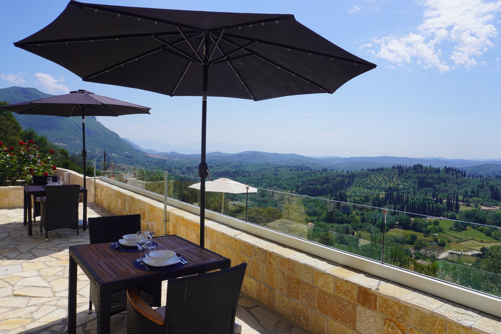 Villa Vounó - Panoramakamer